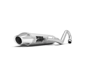 HMF Racing Performance Full Exhaust (Elliptical) w/ Polished Euro Endcap Yamaha YFZ 450 2004-2013