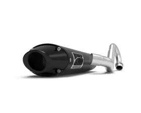 HMF Racing Performance Full Exhaust (Elliptical) w/ Black Euro Endcap Yamaha YFZ 450 2004-2013