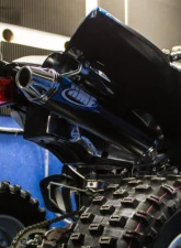 HMF Racing Performance Full Exhaust (Elliptical) w/ Black Euro Endcap Yamaha YFZ 450 2004-2013                                     - 041404706983 - Image 4