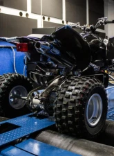 HMF Racing Performance Full Exhaust (Elliptical) w/ Black Euro Endcap Yamaha YFZ 450 2004-2013                                     - 041404706983 - Image 5