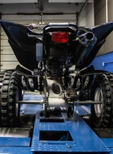 HMF Racing Performance Full Exhaust (Elliptical) w/ Black Euro Endcap Yamaha YFZ 450 2004-2013                                     - 041404706983 - Image 6