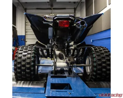 HMF Racing Performance Full Exhaust (Elliptical) w/ Black Euro Endcap Yamaha YFZ 450 2004-2013 - 041404706983