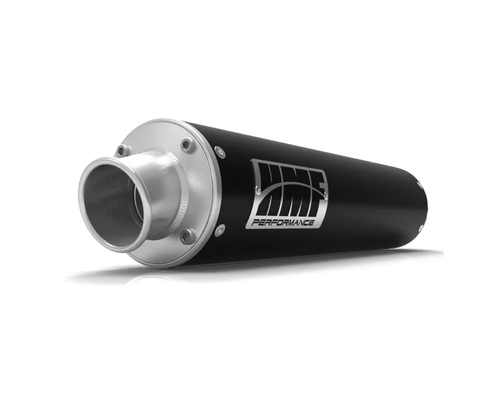 HMF Racing Performance Slip-On Exhaust w/ Polished Turn Down Endcap Yamaha Raptor 700 2015-2025 - 041723606171