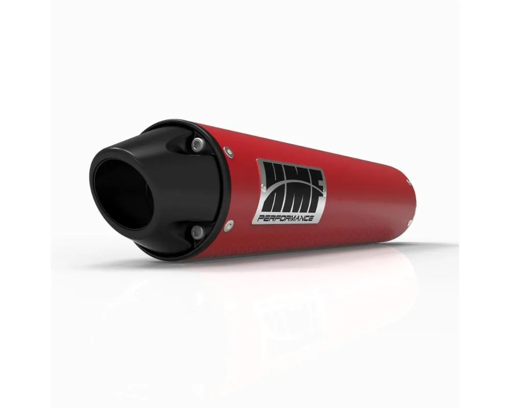 HMF Racing Performance Slip-On Exhaust w/ Black Euro Endcap Yamaha Raptor 700 2015-2025 - 041723606983