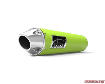 HMF Racing Performance Slip-On Exhaust w/ Polished Euro Endcap Yamaha Raptor 700 2015-2025 - 041723607586