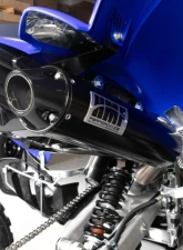 HMF Racing Performance Full Exhaust w/ Black Euro Endcap Yamaha Raptor 700 2015-2025                                     - 041724608083 - Image 2