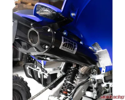 HMF Racing Performance Full Exhaust w/ Black Euro Endcap Yamaha Raptor 700 2015-2025 - 041724608083