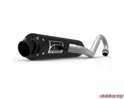 HMF Racing Performance Full Exhaust w/ Black Turn Down Endcap Yamaha Grizzly | Kodiak 700 2014-2025 - 041744606172