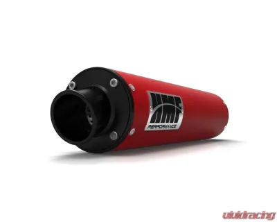 HMF Racing Performance Slip-On Exhaust w/ Black Turn Down Endcap Yamaha Kodiak 450 2018-2025 - 041793606672