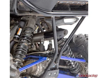HMF Racing Candy Blue Performance Full Exhaust (Elliptical) w/ Blackout Euro Endcap Yamaha YXZ 1000R 2016-2025 - 044754739192