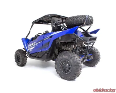 HMF Racing Candy Blue Performance Full Exhaust (Elliptical) w/ Blackout Euro Endcap Yamaha YXZ 1000R 2016-2025 - 044754739192