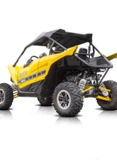 HMF Racing Candy Blue Performance Full Exhaust (Elliptical) w/ Blackout Euro Endcap Yamaha YXZ 1000R 2016-2025                                     - 044754739192 - Image 5