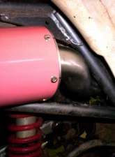 HMF Racing Black Competition Slip-On Exhaust w/ Polished Euro Endcap Suzuki LT-Z 250 2004-2009                                     - 136273606186 - Image 3