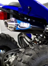 HMF Racing Black Competition Slip-On Exhaust w/ Polished Euro Endcap Yamaha Raptor 250 2008-2013                                     - 141333606186 - Image 2