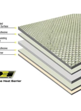HMF Racing 12" x 21" Extreme Heat Barrier                                     - 050505 - Image 3