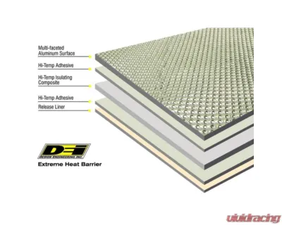 HMF Racing 12" x 21" Extreme Heat Barrier - 050505