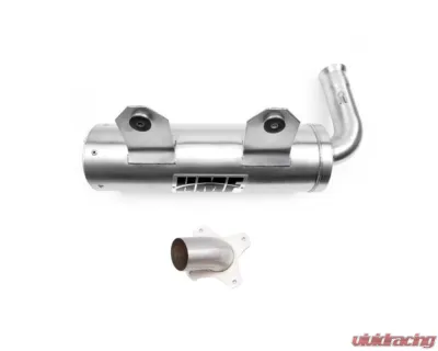 HMF Racing Gun Metal Titan Loud Slip-On Exhaust w/ Billet Endcap Can-Am Commander 800 | 1000 2014-2020 - 716523638787