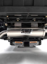 HMF Racing Gun Metal Titan Loud Slip-On Exhaust w/ Billet Endcap Can-Am Commander 800 | 1000 2014-2020                                     - 716523638787 - Image 4