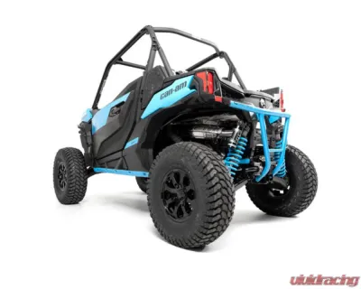 HMF Racing Titan Quiet Slip-On Exhaust w/ Blackout Endcap Can-Am Maverick Sport 2019-2022 - 516633638795