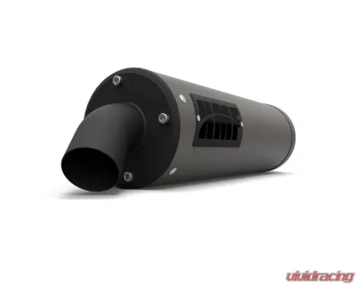 HMF Racing Titan Quiet Slip-On Exhaust w/ Blackout Endcap Can-Am Maverick Sport 2019-2022 - 516633638795