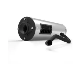 HMF Racing Stainless Titan Quiet Full Exhaust w/ Blackout Endcap Honda Rubicon | Rancher 2015-2025