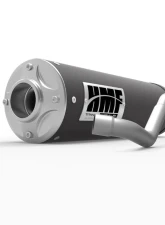 HMF Racing Gun Metal Titan Quiet Full Exhaust w/ Billet Endcap Kawasaki Brute Force 650i | 750 2005-2013                                     - 526234608888 - Image 13