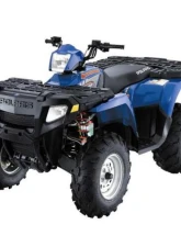 HMF Racing Stainless Titan Quiet Slip-On Exhaust w/ Blackout Endcap Polaris Sportsman 600 | 700 | 800 2002-2014                                     - 534263607493 - Image 9