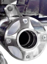 HMF Racing Gun Metal Titan Loud Slip-On Exhaust w/ Billet Endcap Polaris Sportsman 400 | 500 2002-2014                                     - 734413608788 - Image 2