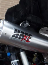 HMF Racing Gun Metal Titan Loud Full Exhaust w/ Billet Endcap Polaris Scrambler 850 XP 2012-2016                                     - 734494608888 - Image 2