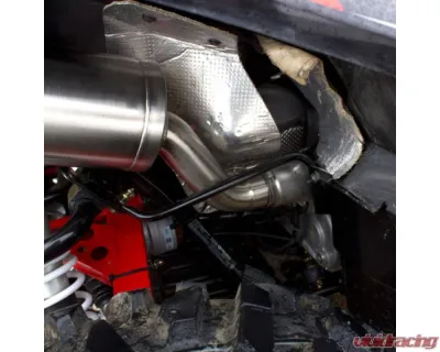 HMF Racing Gun Metal Titan Loud Full Exhaust w/ Billet Endcap Polaris Scrambler 850 XP 2012-2016 - 734494608888