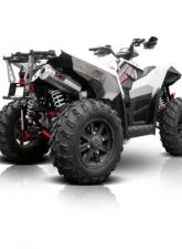 HMF Racing Gun Metal Titan Loud Full Exhaust w/ Billet Endcap Polaris Scrambler XP 1000 2014-2018                                     - 734534608888 - Image 8