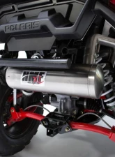 HMF Racing Gun Metal Titan Loud Full Exhaust w/ Billet Endcap Polaris Sportsman XP 1000 2015-2024                                     - 734614638888 - Image 4