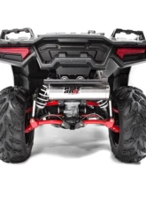 HMF Racing Gun Metal Titan Loud Full Exhaust w/ Billet Endcap Polaris Sportsman XP 1000 2015-2024                                     - 734614638888 - Image 5