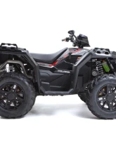 HMF Racing Gun Metal Titan Loud Full Exhaust w/ Billet Endcap Polaris Sportsman XP 1000 2015-2024                                     - 734614638888 - Image 6