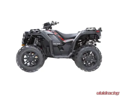 HMF Racing Gun Metal Titan Loud Full Exhaust w/ Billet Endcap Polaris Sportsman XP 1000 2015-2024 - 734614638888