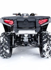 HMF Racing Titan Quiet Slip-On Exhaust w/ Blackout Endcap Polaris Sportsman 550 | 850 XP 2011-2016                                     - 534623608793 - Image 8