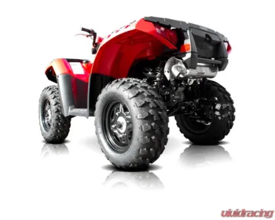 HMF Racing Titan Quiet Slip-On Exhaust w/ Blackout Endcap Polaris Sportsman 550 | 850 XP 2011-2016 - 534623608793