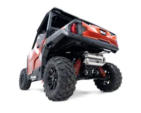 HMF Racing Titan Quiet Dual Full Exhaust w/ Billet Endcap Polaris RZR | General 2015-2020