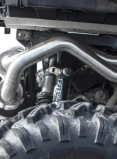HMF Racing Titan Quiet Dual Full Exhaust w/ Billet Endcap Polaris RZR | General 2015-2020                                     - 535546638787 - Image 3