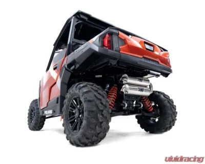 HMF Racing Titan Loud Dual Full Exhaust w/ Billet Endcap Polaris RZR | General 2015-2024 - 735596638787