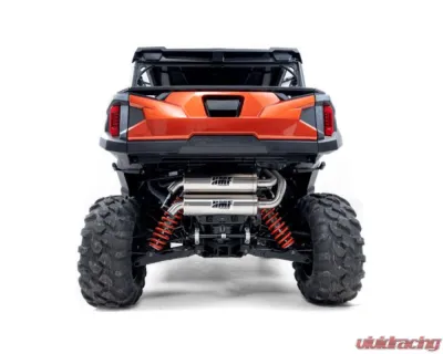 HMF Racing Titan Loud Dual Full Exhaust w/ Billet Endcap Polaris RZR | General 2015-2024 - 735596638787