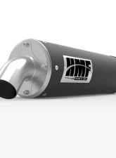 HMF Racing Gun Metal Titan Quiet Slip-On Exhaust w/ Billet Endcap Polaris Ranger 1000 2020-2025                                     - 535773638787 - Image 13