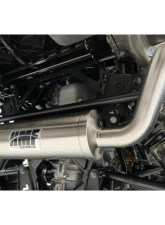 HMF Racing Gun Metal Titan Quiet Slip-On Exhaust w/ Billet Endcap Polaris Ranger 1000 2020-2025                                     - 535773638787 - Image 8