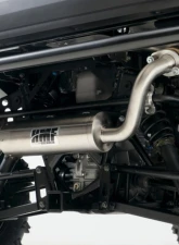 HMF Racing Gun Metal Titan Quiet Slip-On Exhaust w/ Billet Endcap Polaris Ranger 1000 2020-2025                                     - 535773638787 - Image 10