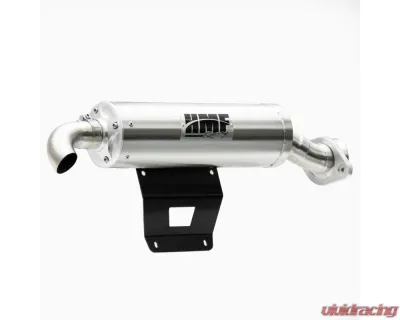 HMF Racing Titan Quiet Slip-On Exhaust w/ Billet Endcap Polaris XPedition XP | ADV 2024-2025 - 535813637488