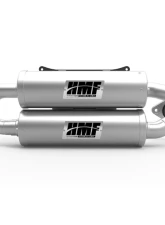 HMF Racing Stainless Titan Quiet Twin Loop Exhaust w/ Billet Endcap Polaris XPedition XP | ADV 2024-2025                                     - 53581C637487 - Image 5