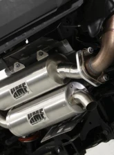 HMF Racing Stainless Titan Quiet Twin Loop Exhaust w/ Billet Endcap Polaris XPedition XP | ADV 2024-2025                                     - 53581C637487 - Image 4