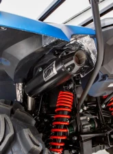 HMF Racing Performance Full Exhaust w/ Black Turn Down Endcap Yamaha Grizzly | Kodiak 700 2014-2025                                     - 041744606172 - Image 2