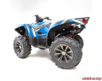 HMF Racing Performance Full Exhaust w/ Black Turn Down Endcap Yamaha Grizzly | Kodiak 700 2014-2025 - 041744606172
