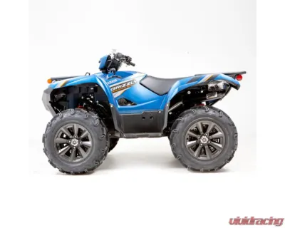 HMF Racing Performance Full Exhaust w/ Black Turn Down Endcap Yamaha Grizzly | Kodiak 700 2014-2025 - 041744606172